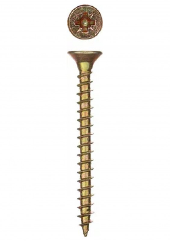 Саморез желтый цинк 3,5х35 по дереву 15кг