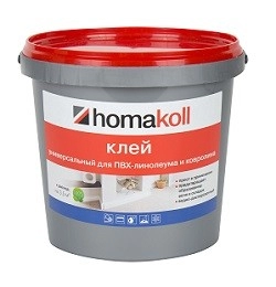 Клей универсальный для линолеума и ковролина 1,3кг Homakoll