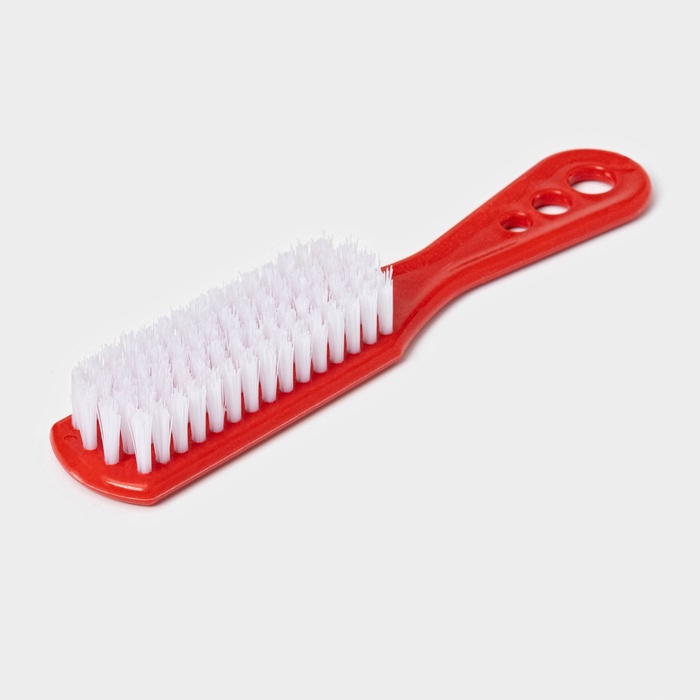 Щетка для овощей и фруктов с ручкой, 17х3,3х2см, цвет микс