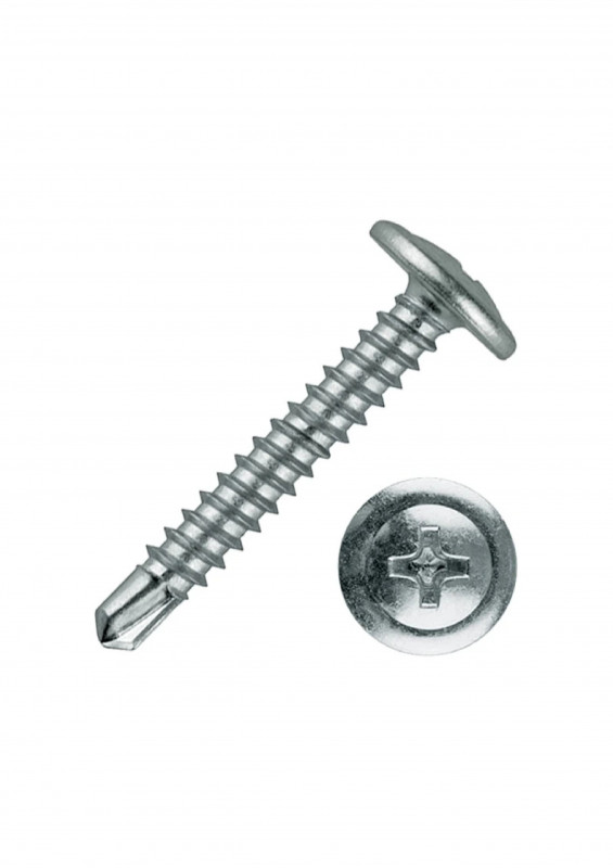 Саморезы с пресс-шайбой сверло 4,2х16 уп/500шт