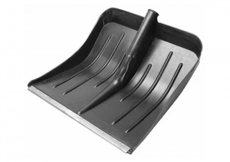 Лопата снеговая 410х400мм с/черенком ФИНСКАЯ