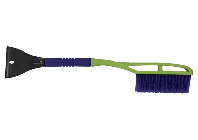 Щетка со скребком 635мм зеленый OKTAN
