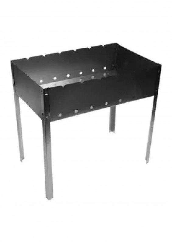 Мангал 6-шампуров 300х500х0,8мм в коробке