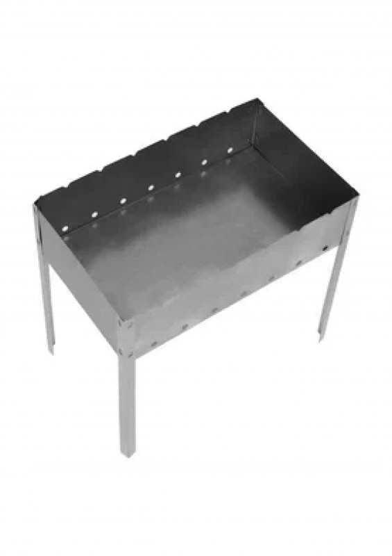 Мангал 6-шампуров 300х500х0,8мм в коробке