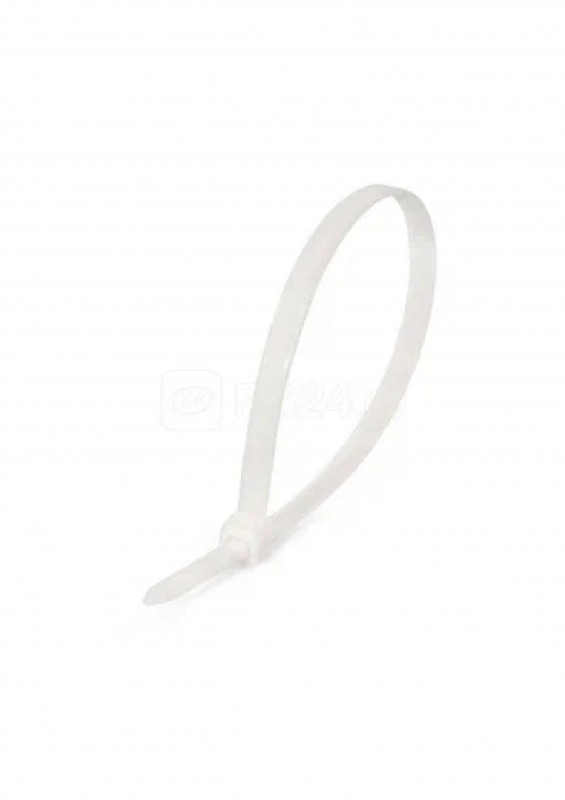 Хомут-стяжки нейлон 100шт 5х400 белые