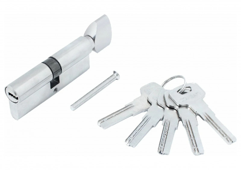 Механизм цилиндровый Z.F.80-5K SN 35х10х35 кл/кл Стандарт