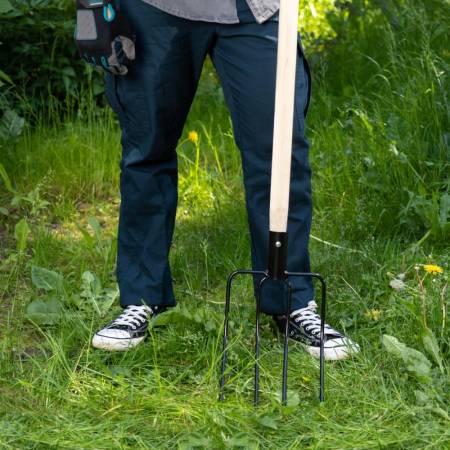 Вилы 4-х рогие копальные усиленные 0,7кг б/ч