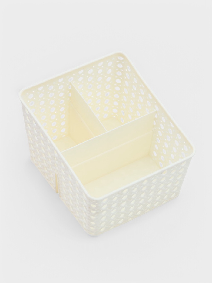 Органайзер для мелочей 3 отделения 15,5х13,5х10см, "Петелька"